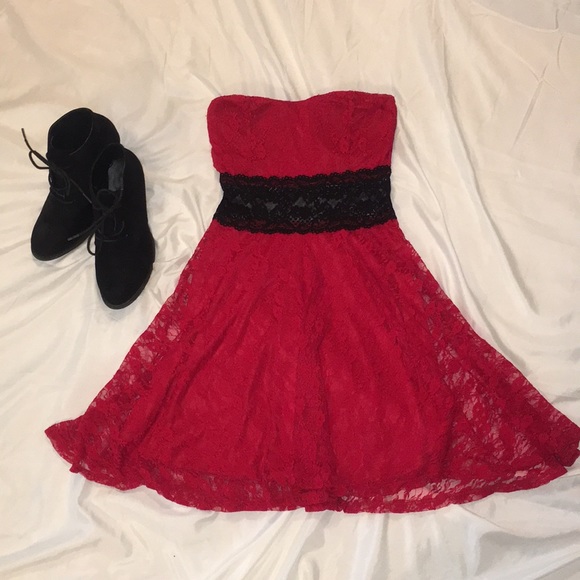 Wild Daisy Dresses & Skirts - 💗 NWOT Wild Daisy Red Mini Dress